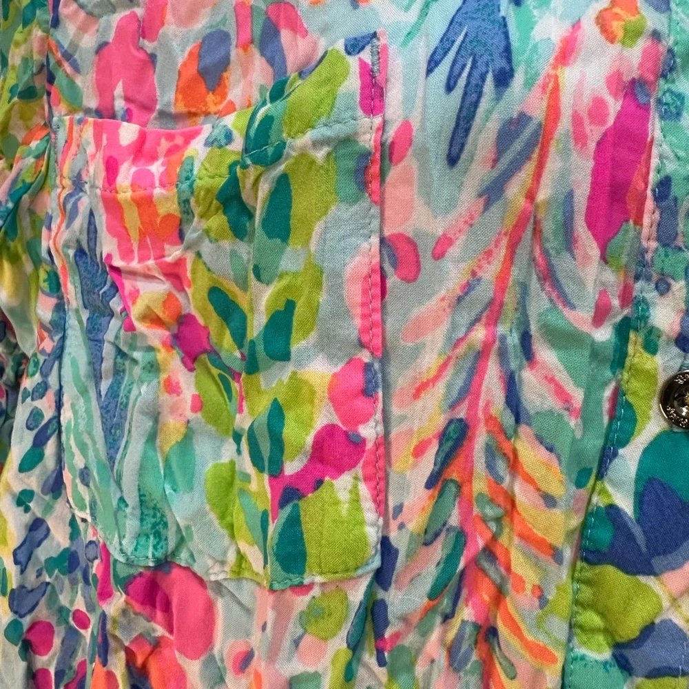 Lilly Pulitzer Multicolor Patterned Top - Picture 3 of 8